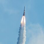 Rocket Launch : weaving in the sky