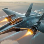 Futuristic fighter's