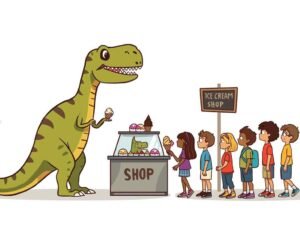 Dinosaur Ice Cream Shop
