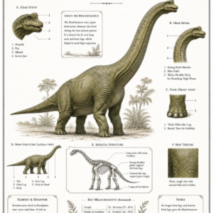vintage brachiosaurus product